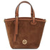 Glacette - Suede leather bucket bag